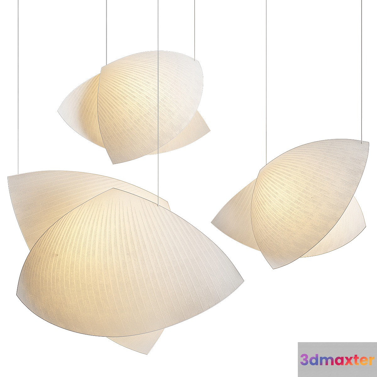 Isko Pendants 3D Max