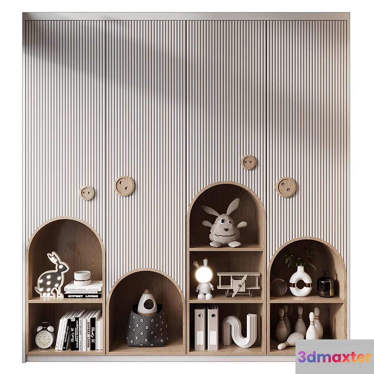 Furniture composition 742 3D Max