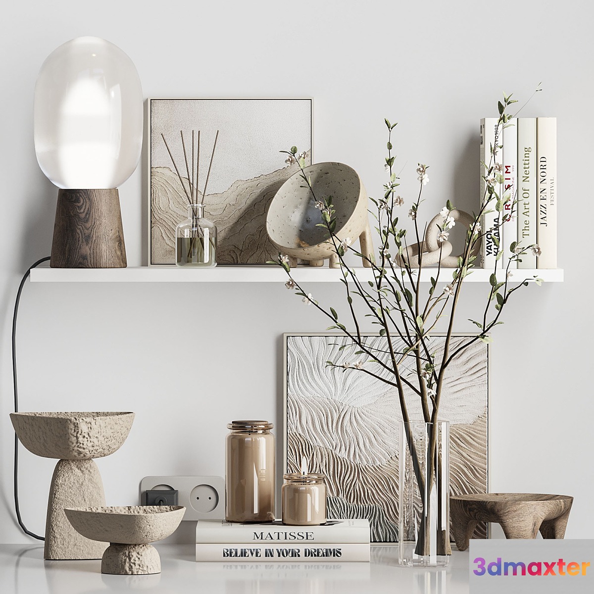 Decorative set046 3D Max