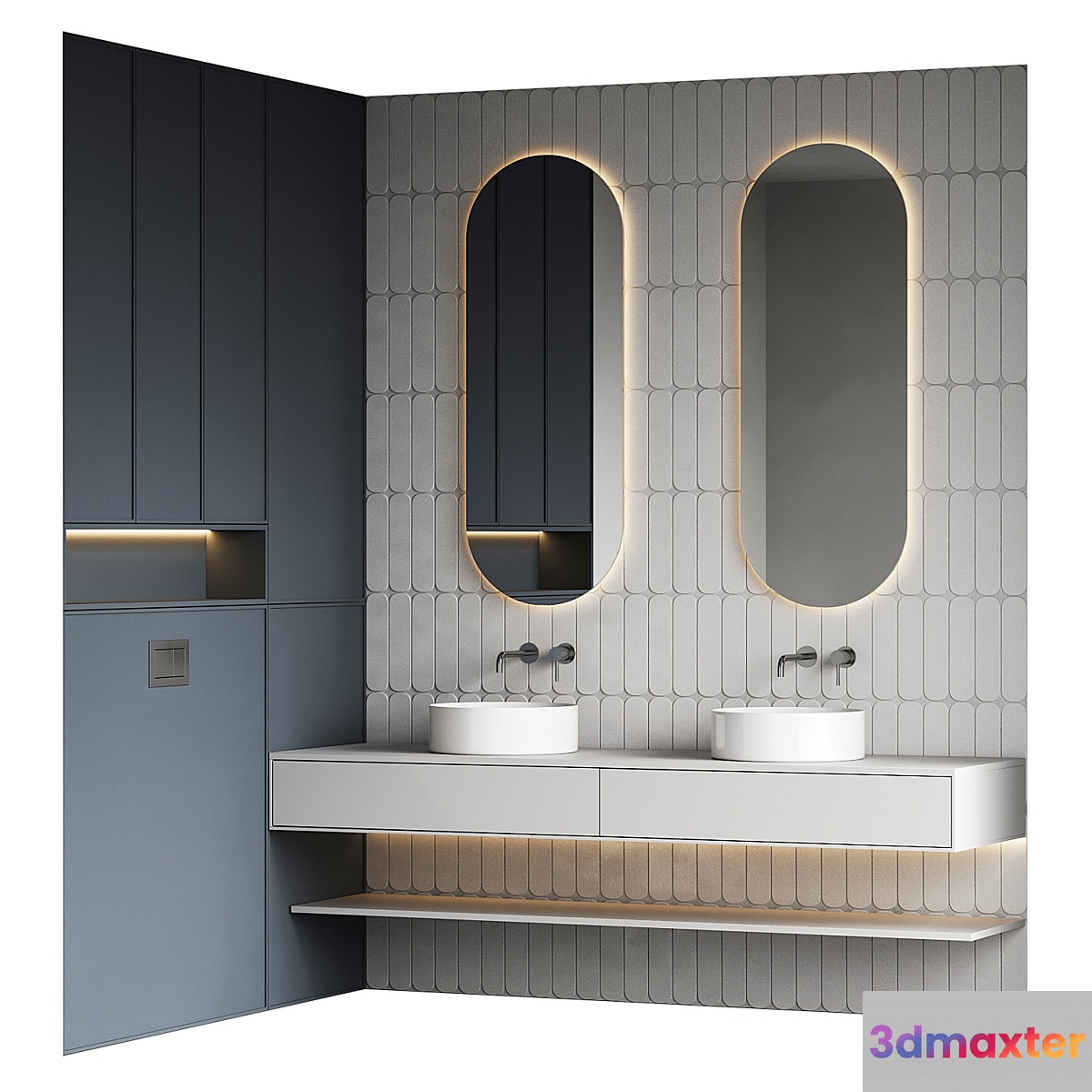 Bathroom furniture 41 3D Max