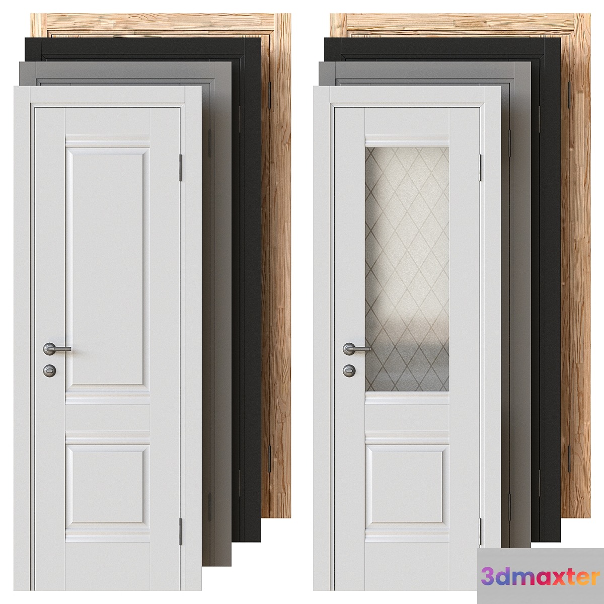 PORTIKA Classico-42 Classico-43 3D Max