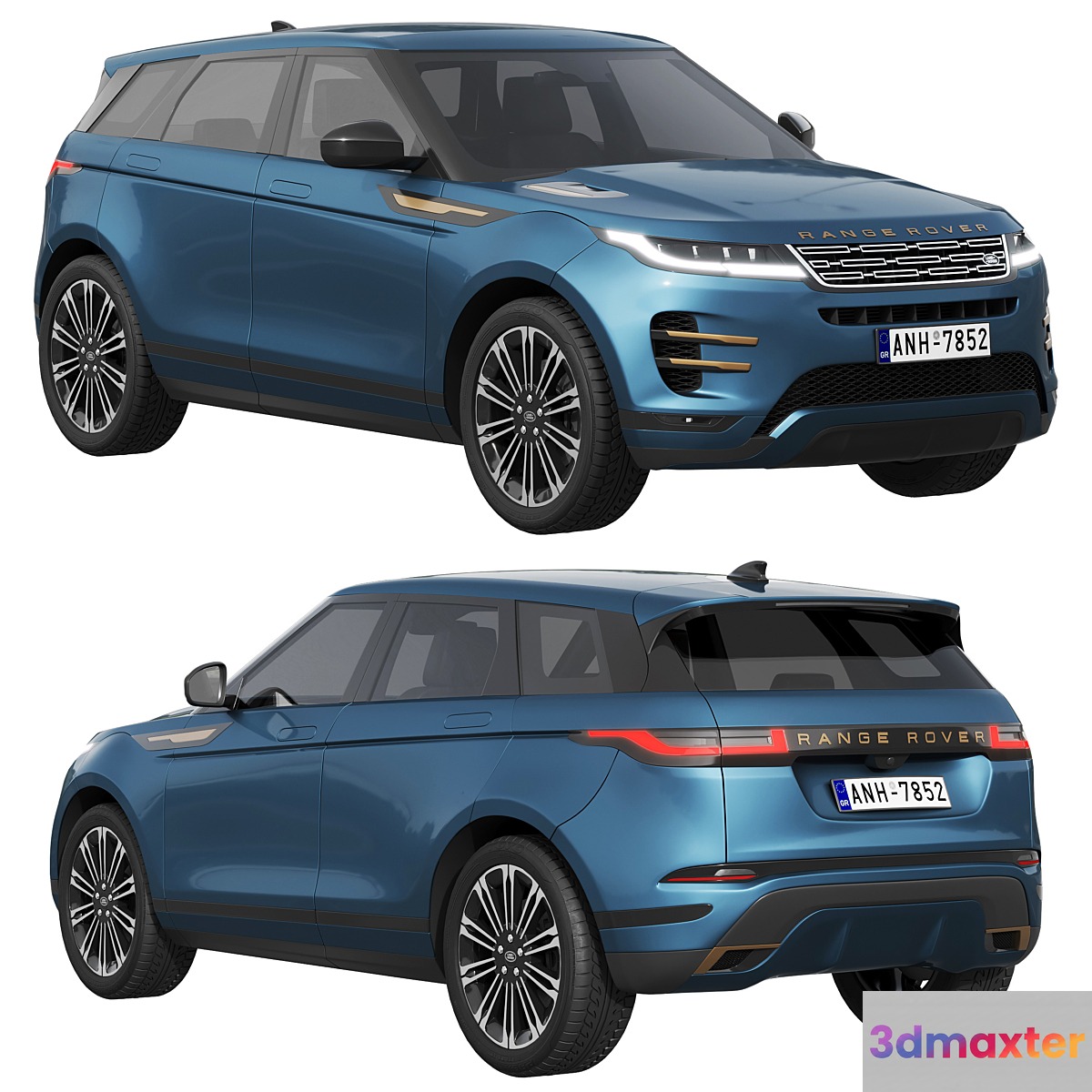 Land Rover Range Rover Evoque 2024 3D Max