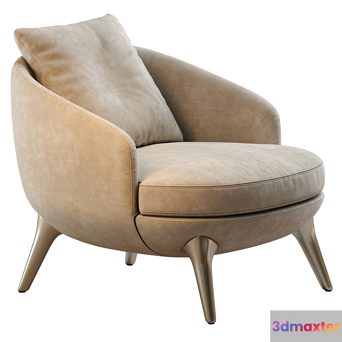Minotti Raphael 3D Max