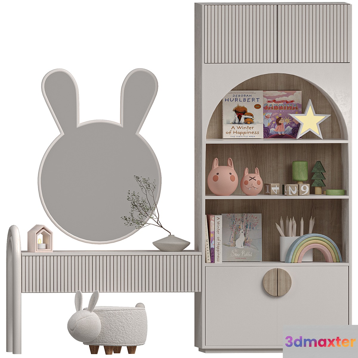 Kids Furniture 03 3D Max