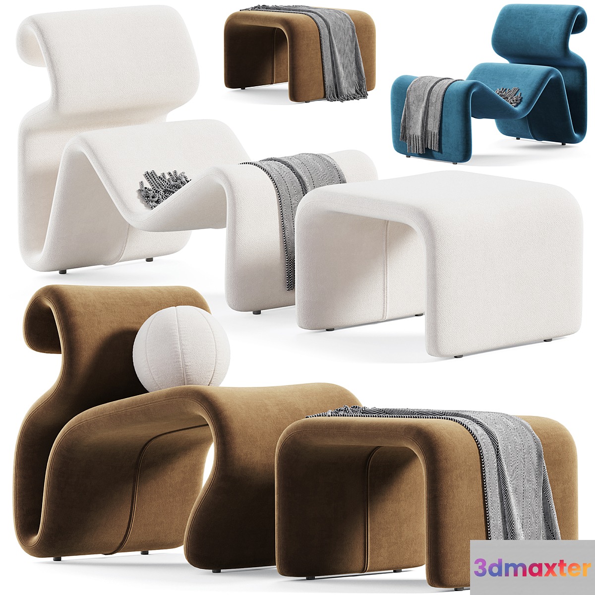 Etcetera armchair by Stylepark 3D Max