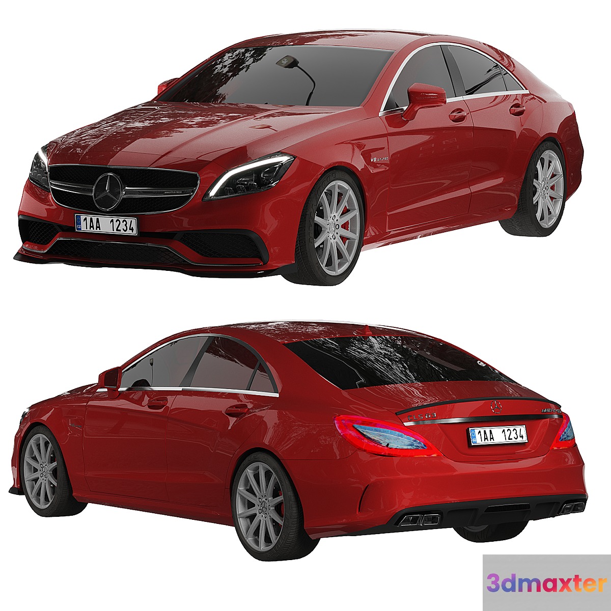 Mercedes CLS63 3D Max