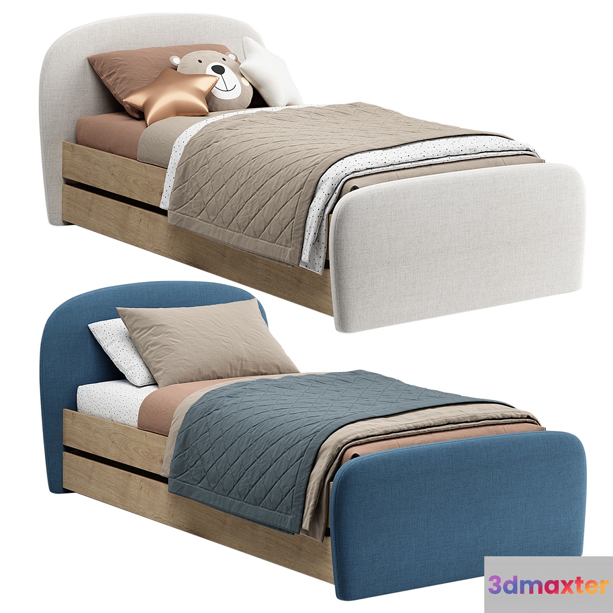 Bed Mira 90 Divan.ru 3D Max