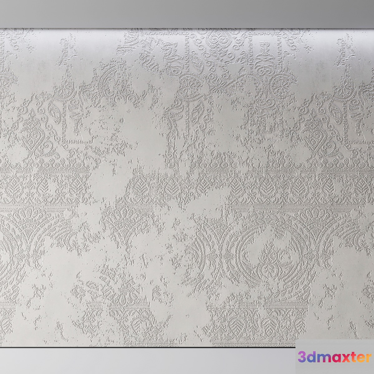 Concrete pattern wall 3D Max