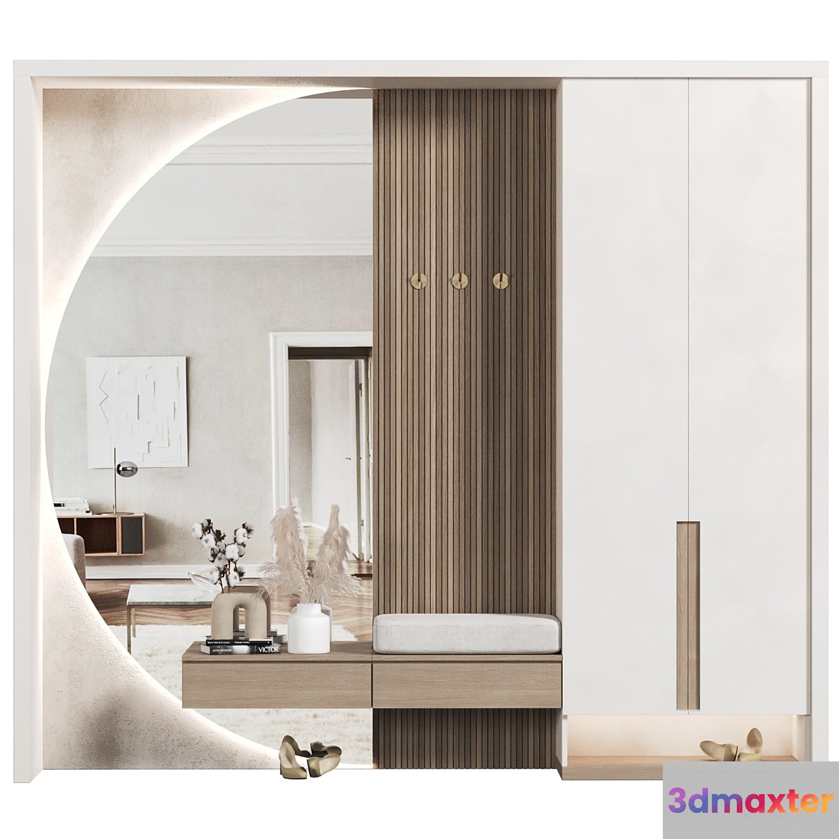 Hallway Composition 295 - No.2 3D Max
