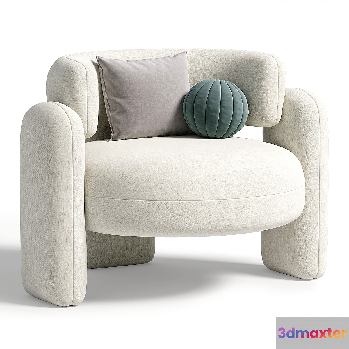 EMBRACE Armchair By ROYAL STRANGER 3D Max