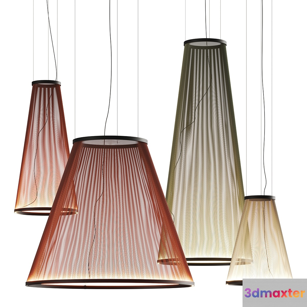 Vibia Array Pendant Lamps - No.2 3D Max