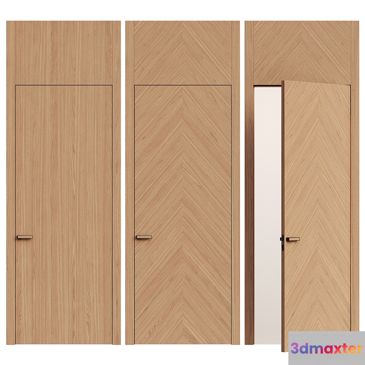 Interior door 184 3D Max