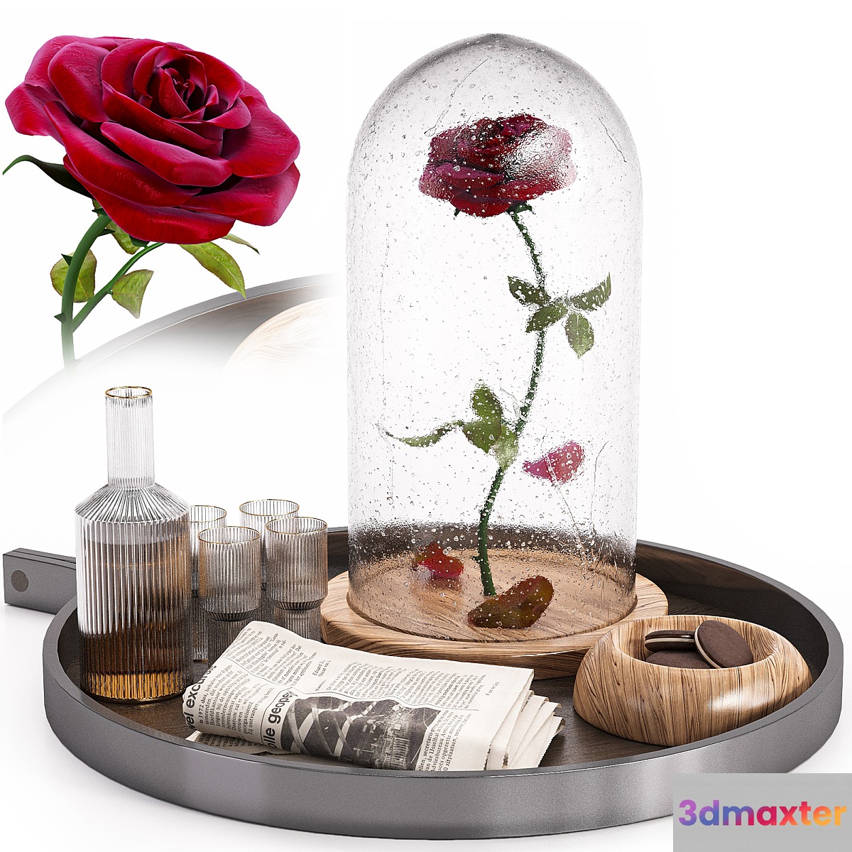 Decorative set 37 3D Max