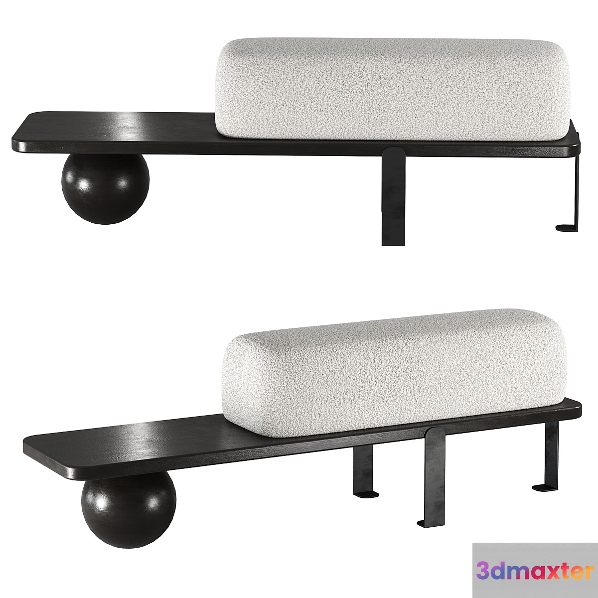 Osaka Bench by Valyou furniture 3D Max