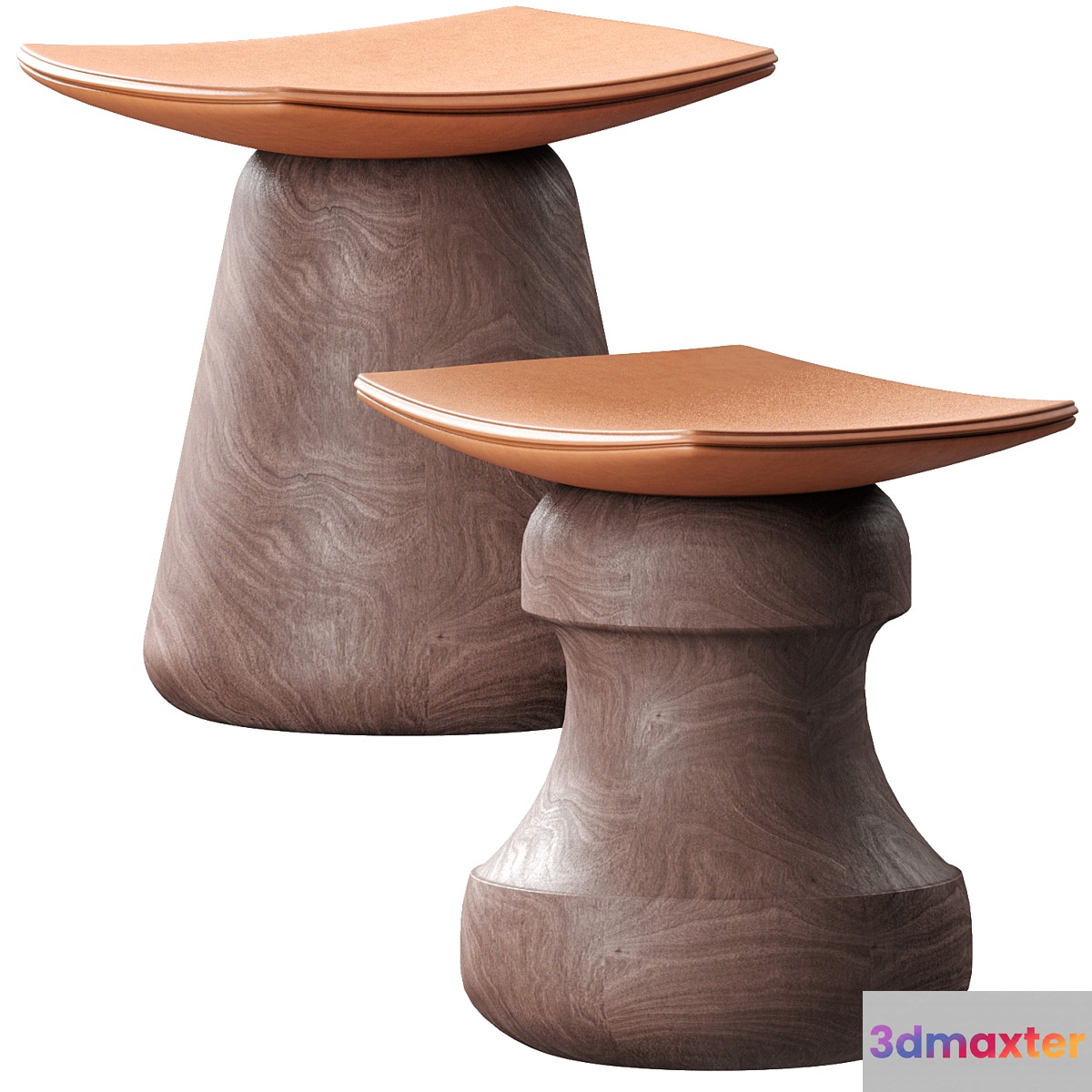 set stool ROI and MAT 3D Max