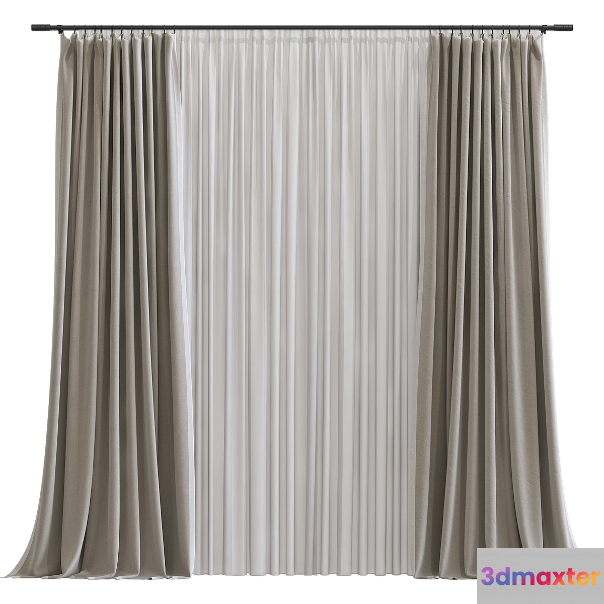 Curtain #654 3D Max