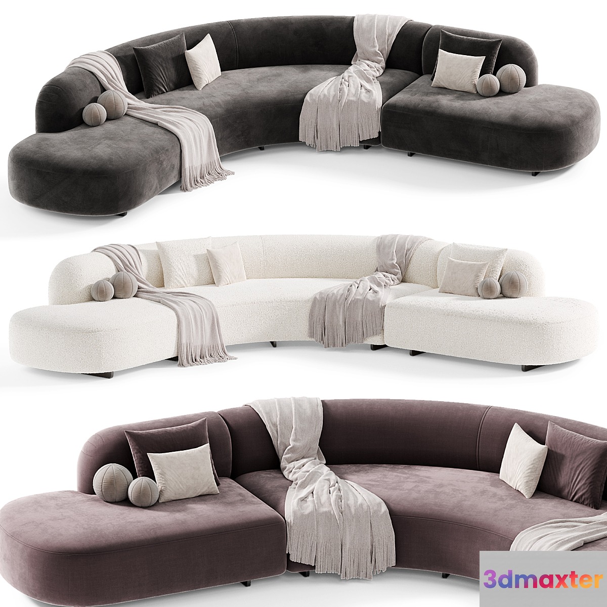 Outdoor Sofa Bjorn L Modern by Eichholtz 3D Max