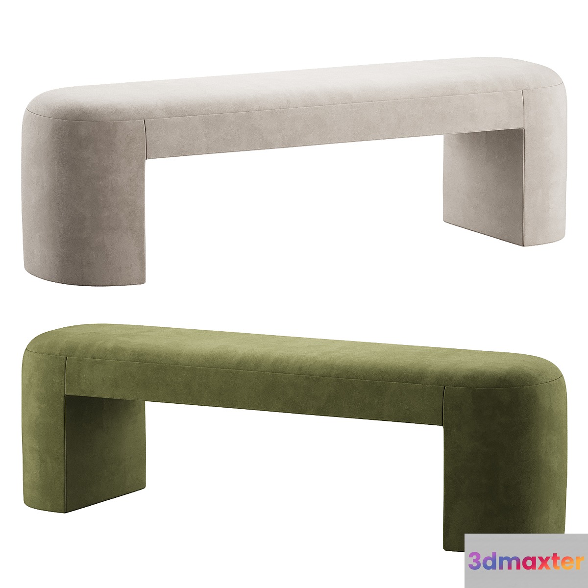 Mikhail Bench 3D Max