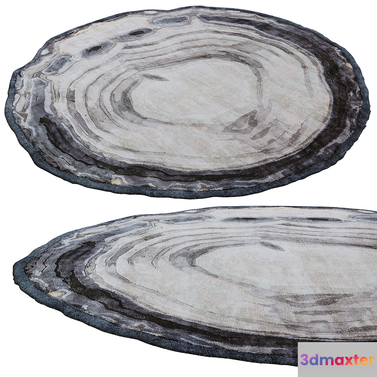 Cc-Tapis Parvata Round 3D Max