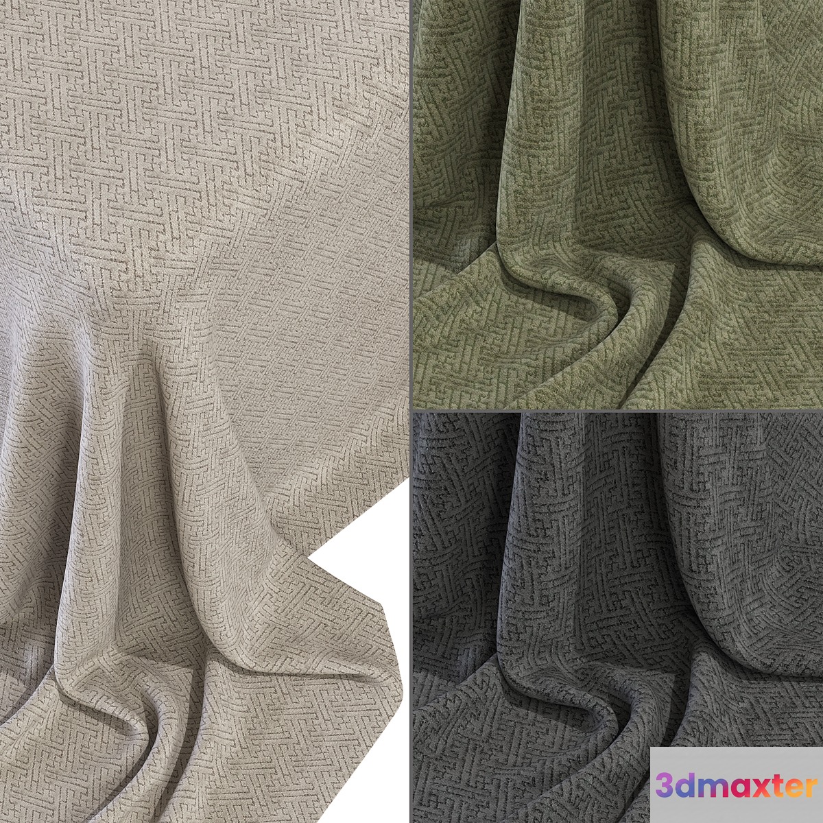 Fabric Collection COMFORTABLE №10 3D Max