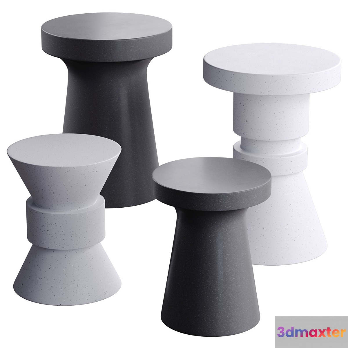 Table set Bello Jairo Cadiz La Redoute 3D Max