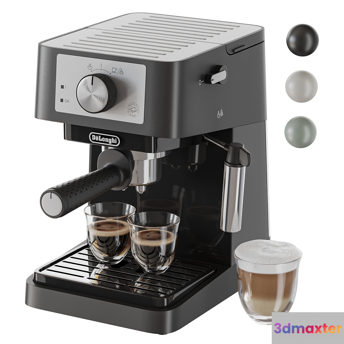 Delonghi EC260 MANUAL ESPRESSO MAKERS 3D Max