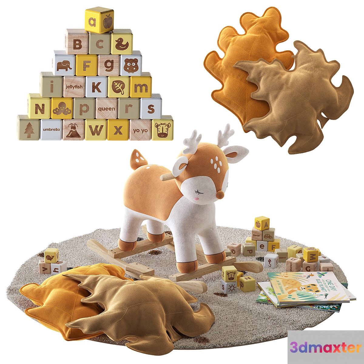 Kids Room Decor GBS07 3D Max