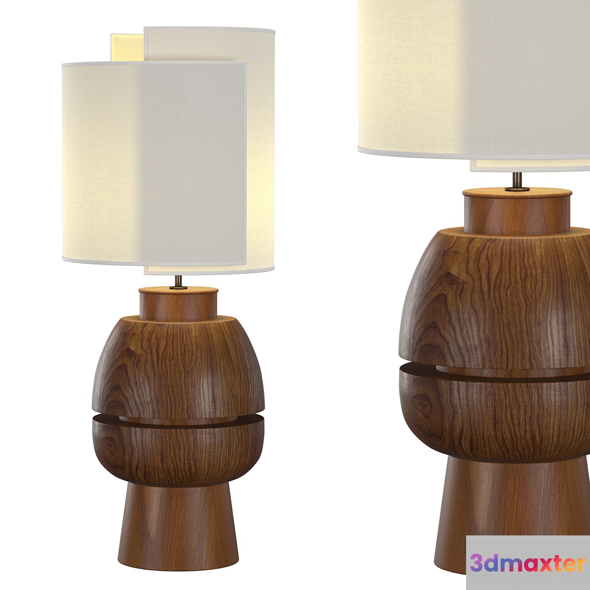 Chios lamp 3D Max