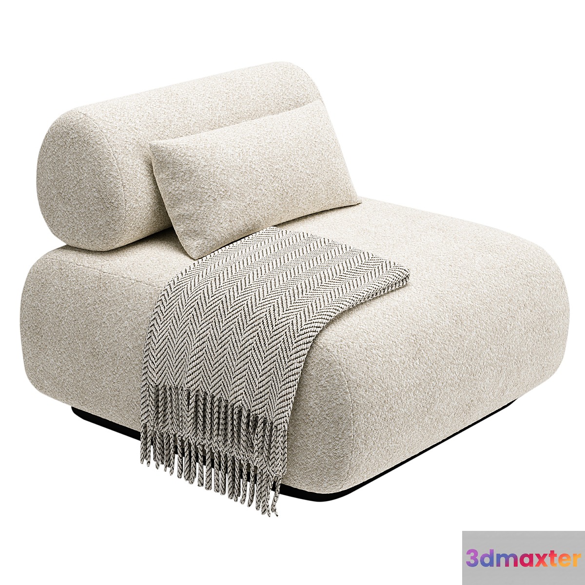 Armchair ERFUD Cazarina 3D Max
