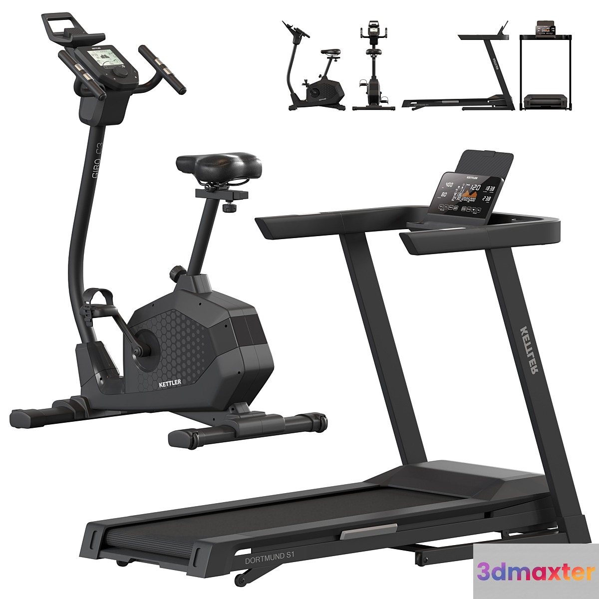 Kettler Black Series Part-1 3D Max