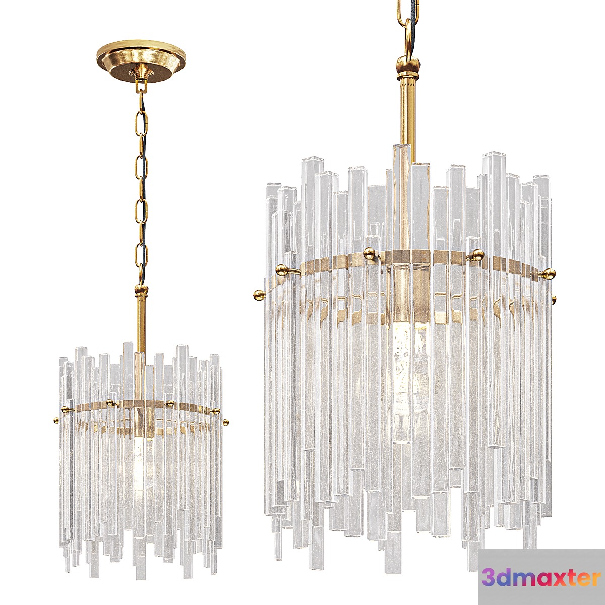 Brinicle Pendant By Elk Home 3D Max