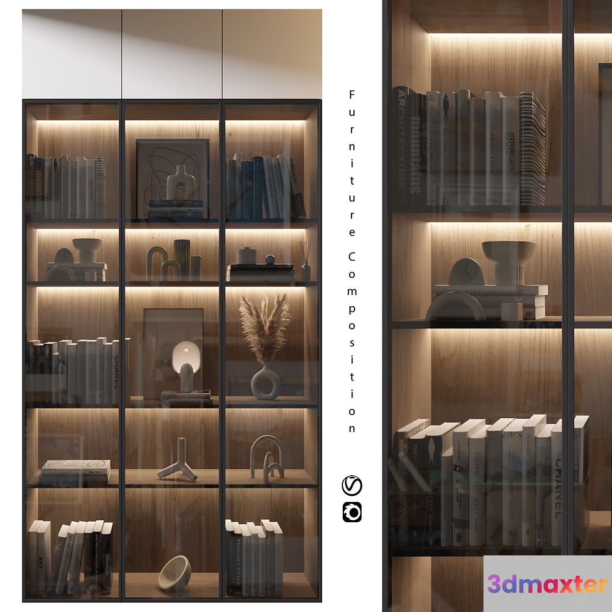 Furniture Composition | 518 3D Max