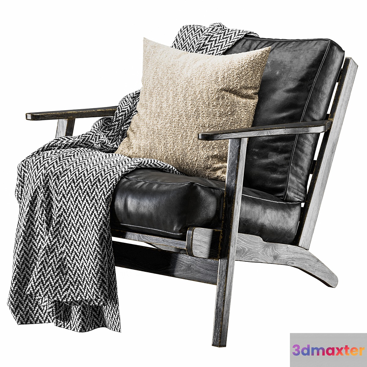 Armchair RAYLAN from POTTERYBARN 3D Max