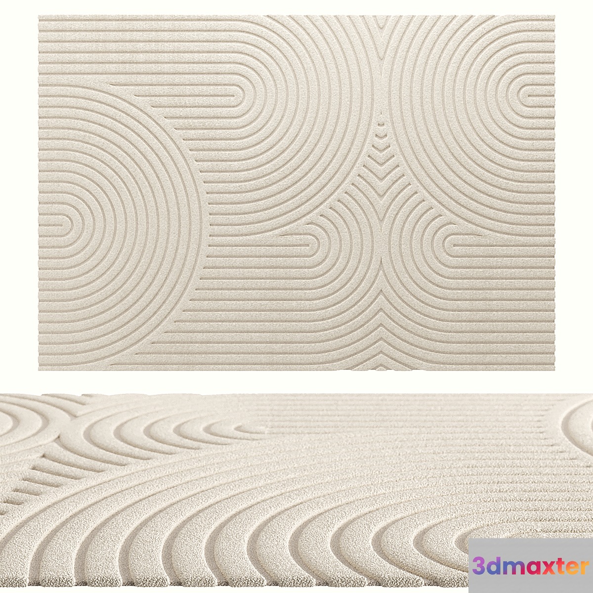 Eve carpet from Benuta. 3D Max