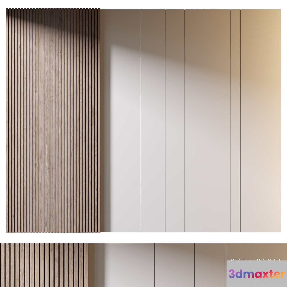 Wall Panel | 18 3D Max