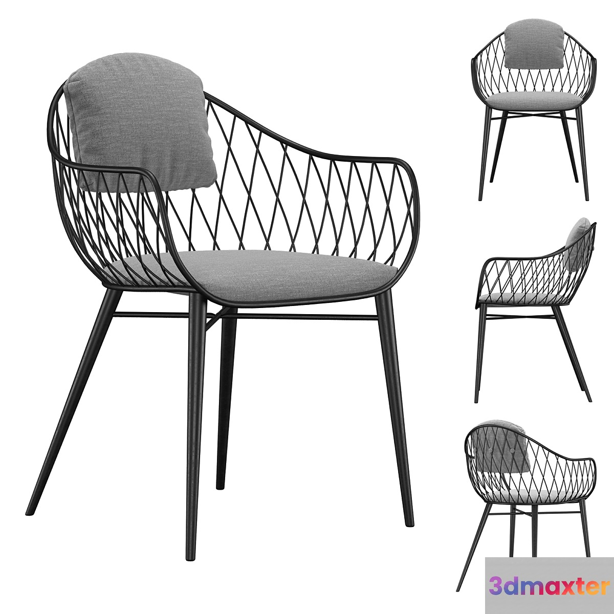 MOSMAN CHAIR 3D Max