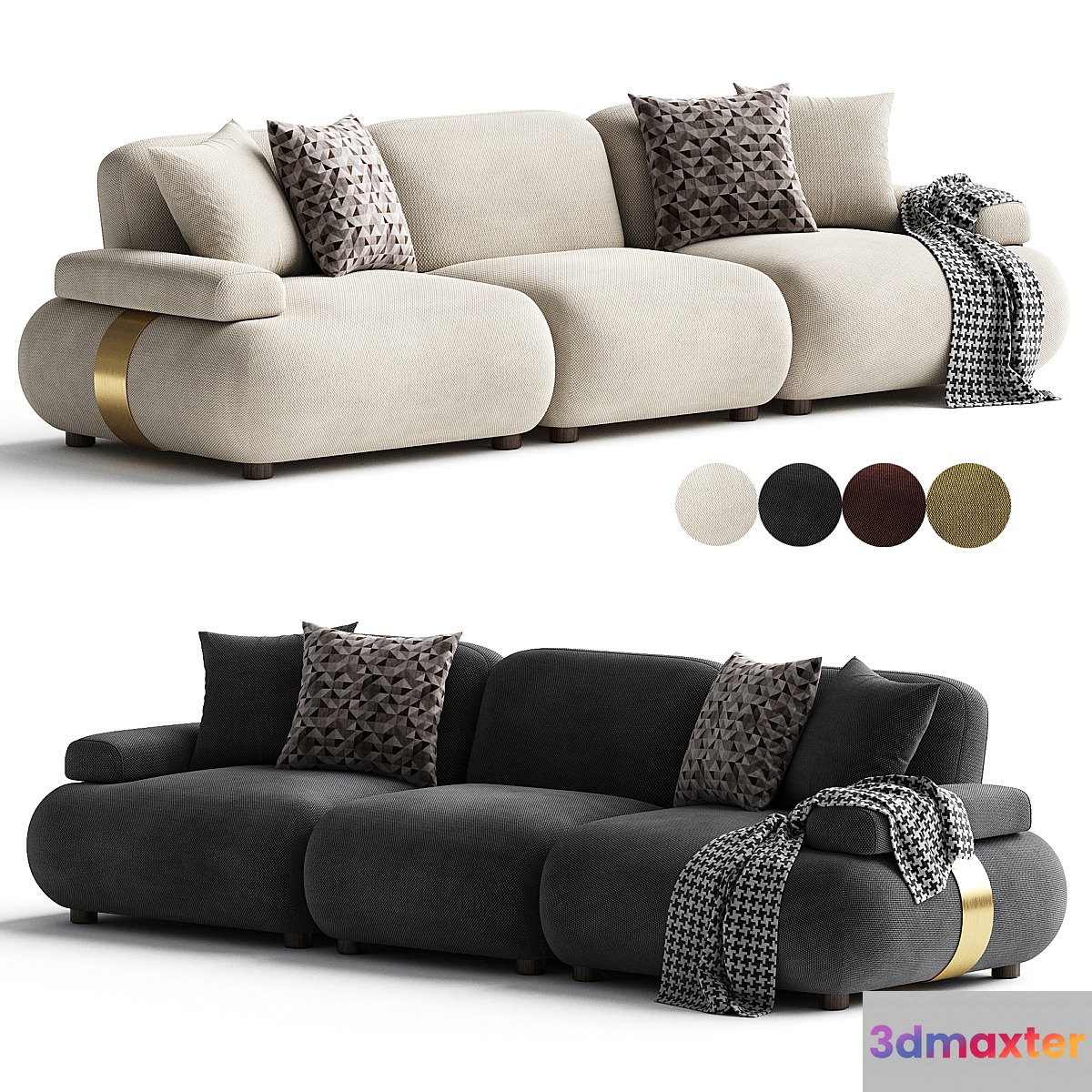 BRISTOL Sofa 3D Max