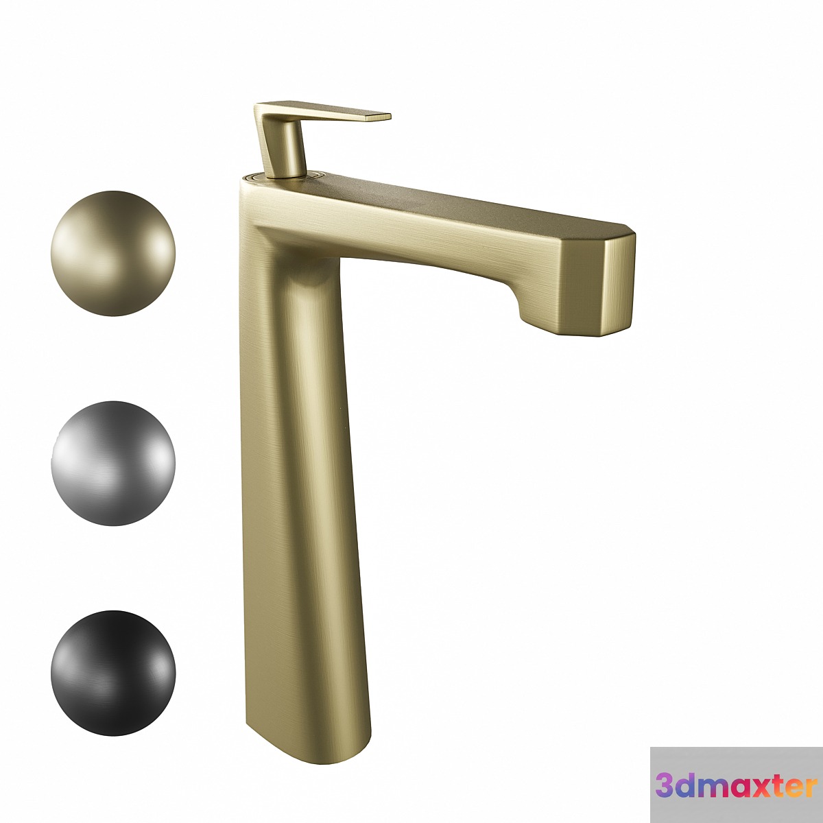 Basin mixer Tall Grocenberg 3D Max