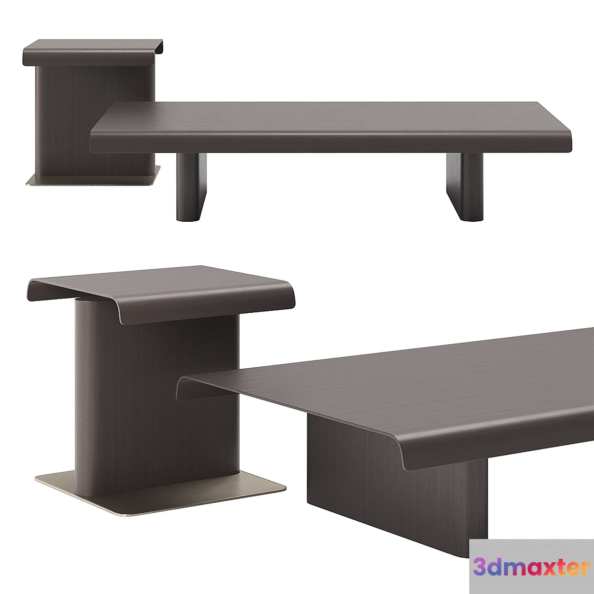 Ditre Italia Avalon Tables 3D Max