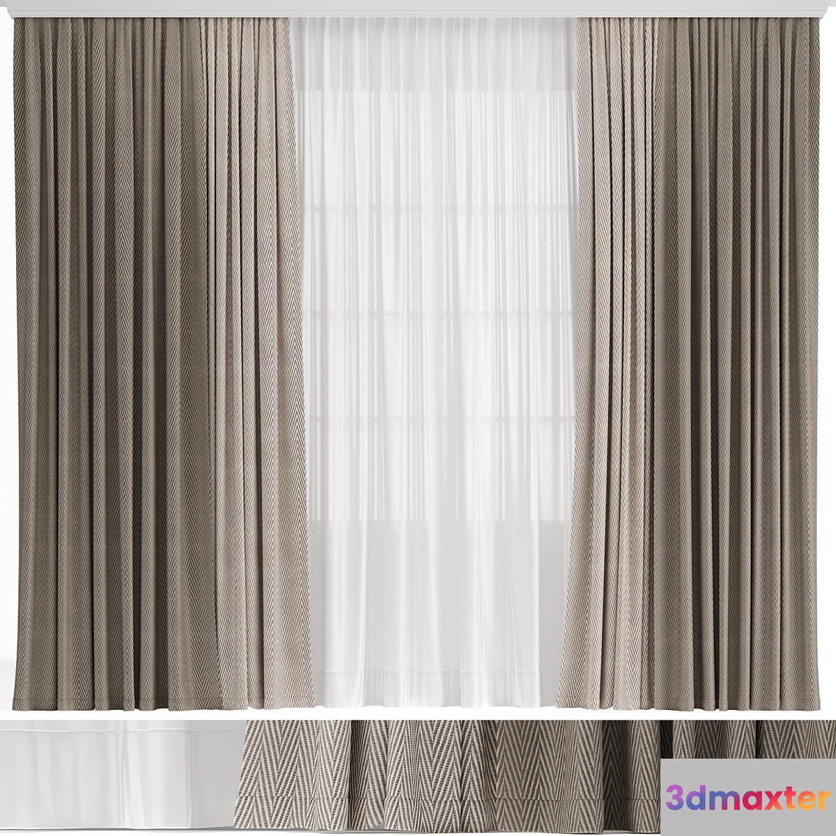 Curtain 16_ Curtains 3D Max