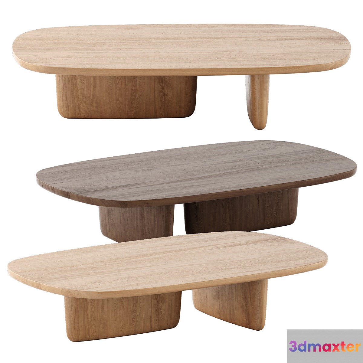 Tobi-Ishi Small Tables by Bebitalia 3D Max