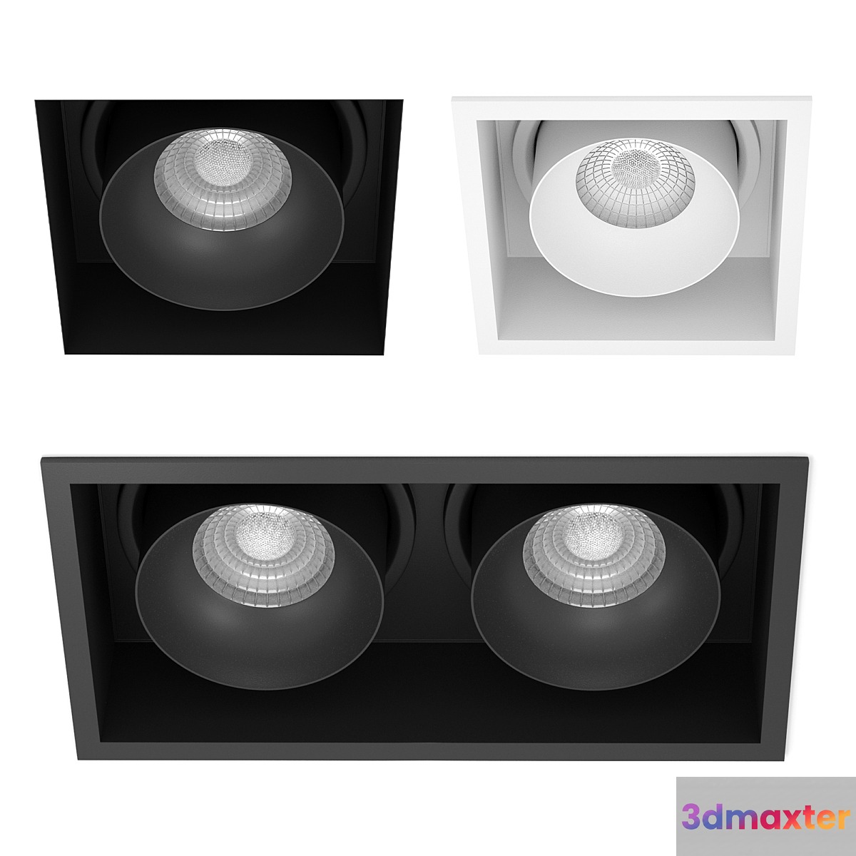 Foton Look + Trim series of integrated luminaires (Centersvet) 3D Max