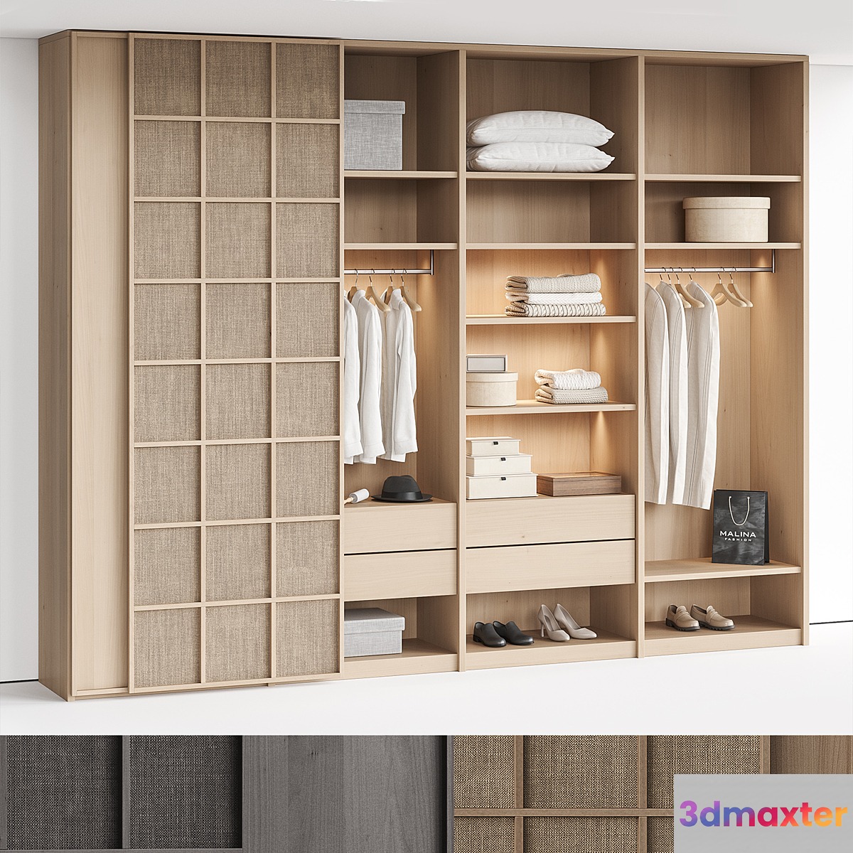 Dressing room NG11 - No.2 3D Max