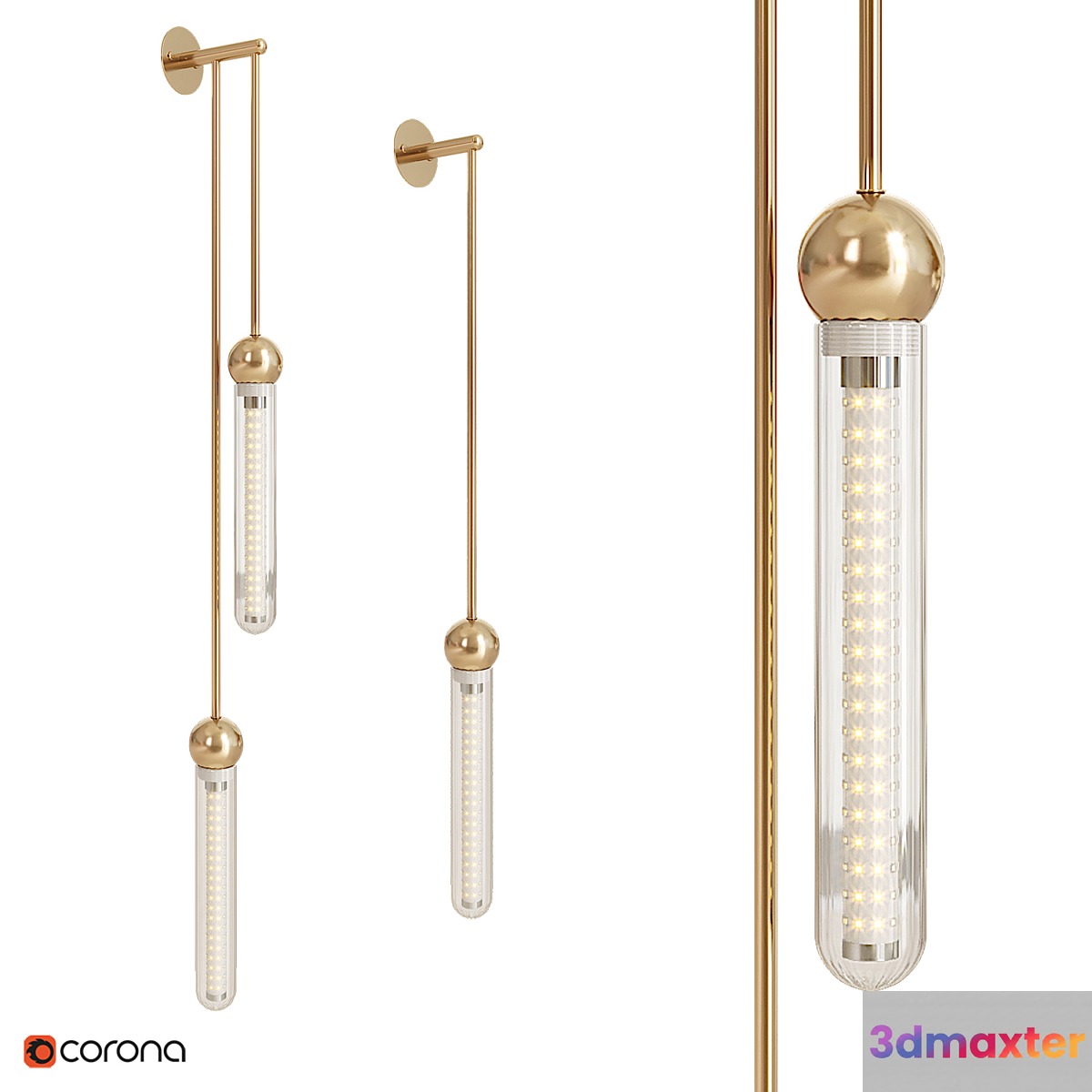 Sconce REMBERT 3D Max