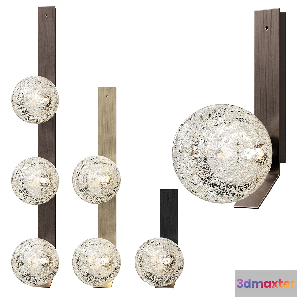 Wall lamp LEROY LEEN WALL Lampatron 3D Max