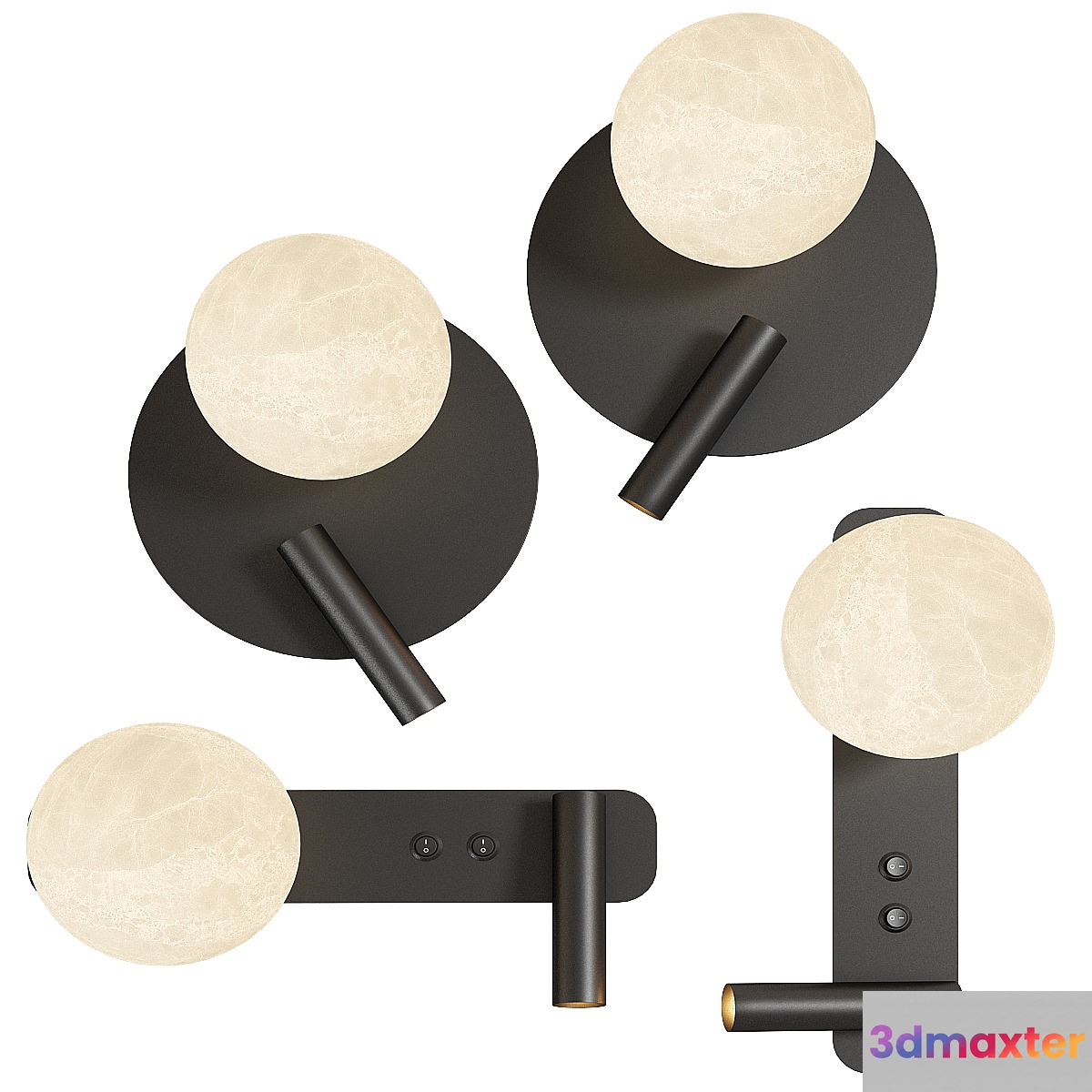 Lampatron ELVIN Set 3D Max