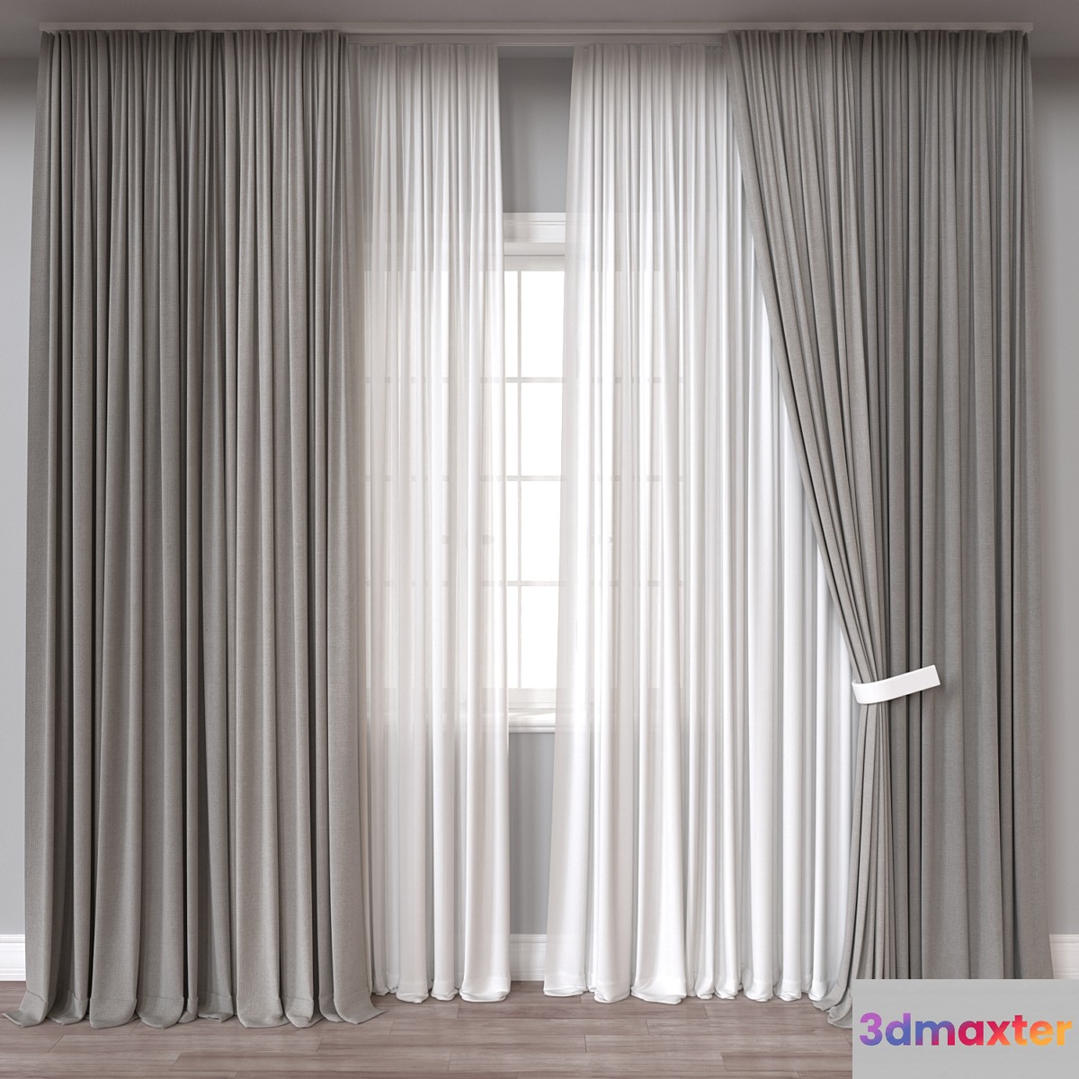 Curtain A868 3D Max