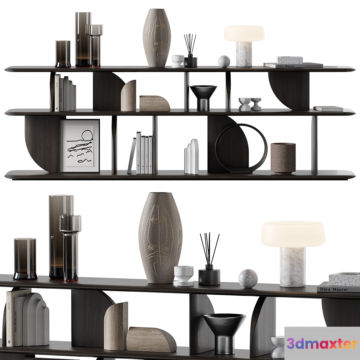 Ethnicraft - Geometric Console 3D Max