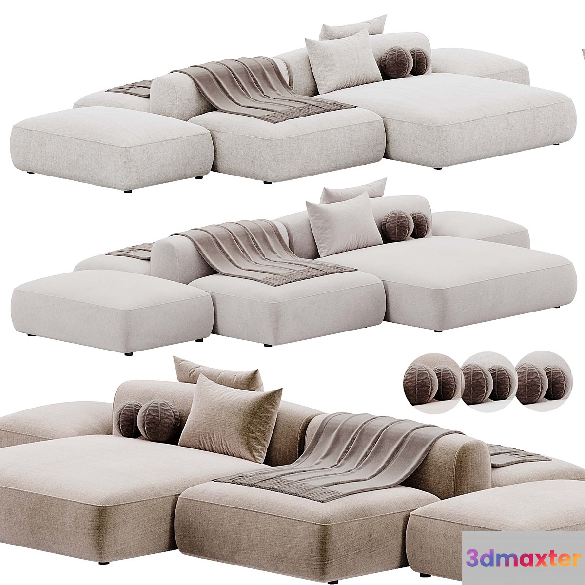 Cozy Island Sofa By MDF Italia | Sofa 3D Max