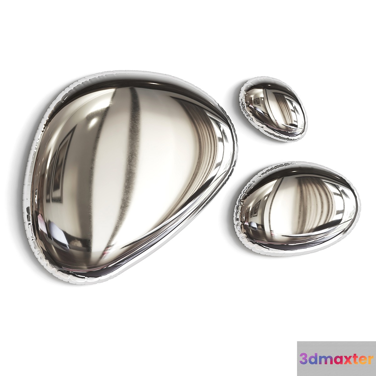 Abstract mirror Tafla by Zieta 3D Max